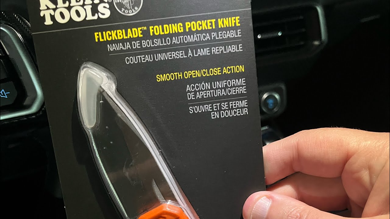 Klein Tools FLICKBLADE Folding Pocket Knife