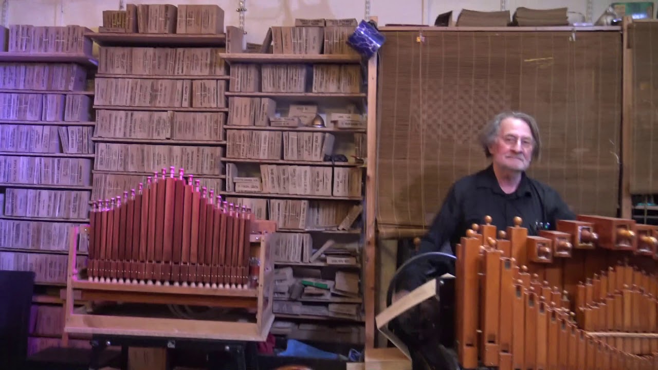 visite dans l'atelier De Pierre Charial