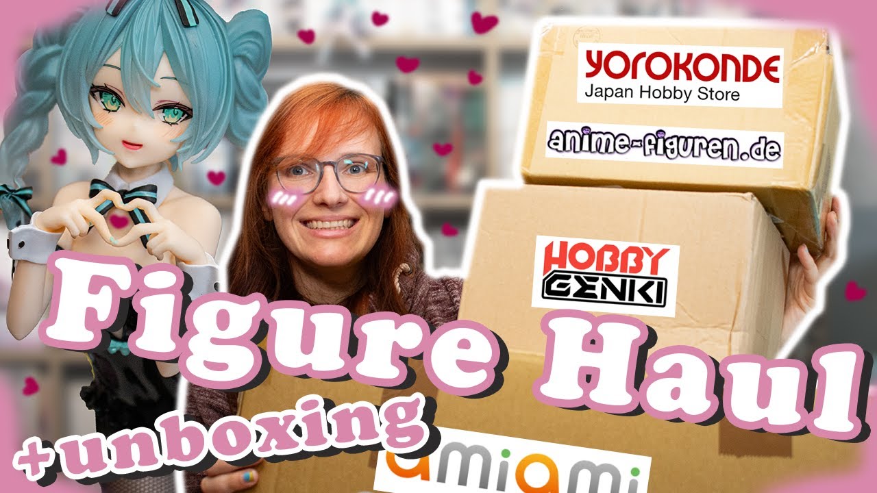I bought Figures from 4 different shops! 💦 | Anime Figure Haul + unboxing