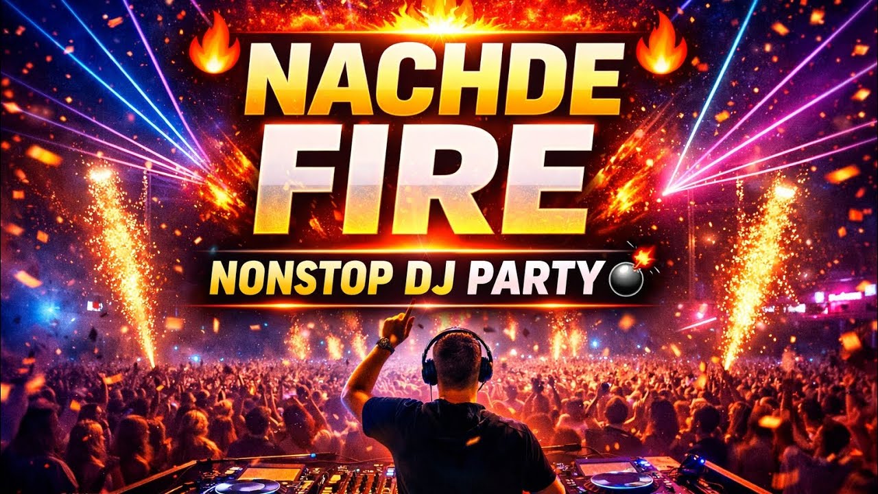 Nachde Fire 🔥 | Punjabi Hindi DJ Song | Nonstop Dance | Festival EDM 2026