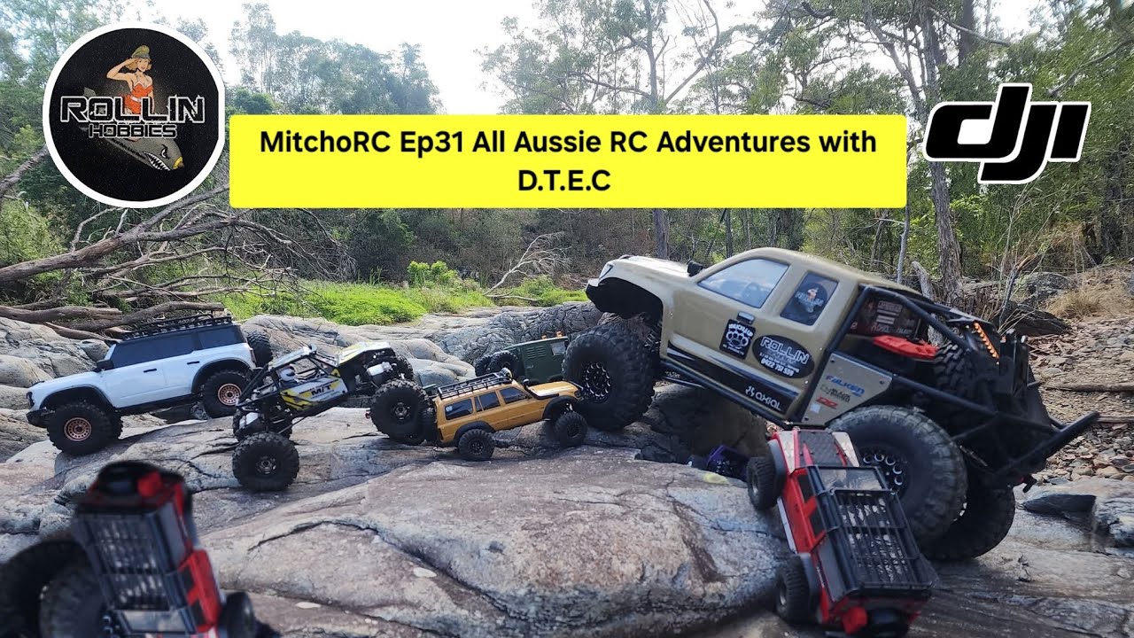 MitchoRC Ep31 RC Crawl with Down To Earth Crawling.