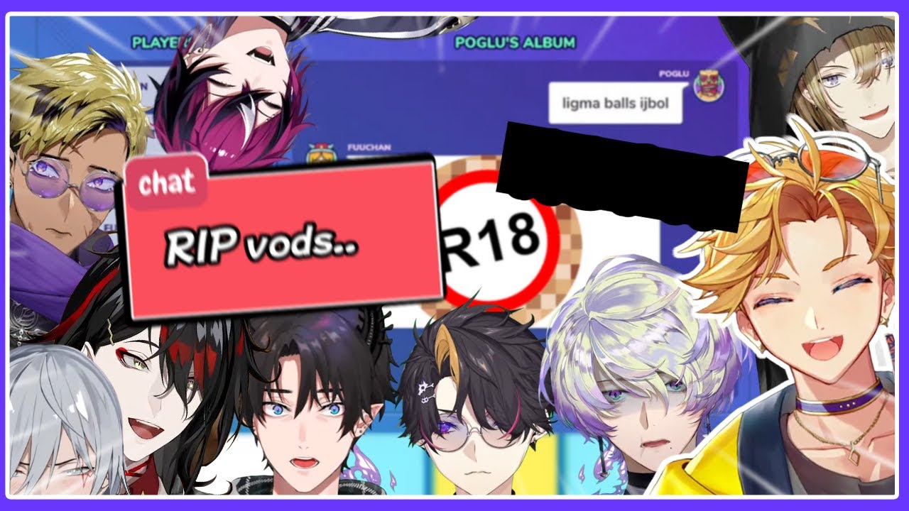 Everyone loses their minds when Niji EN boys went UNFILTERED on stream
