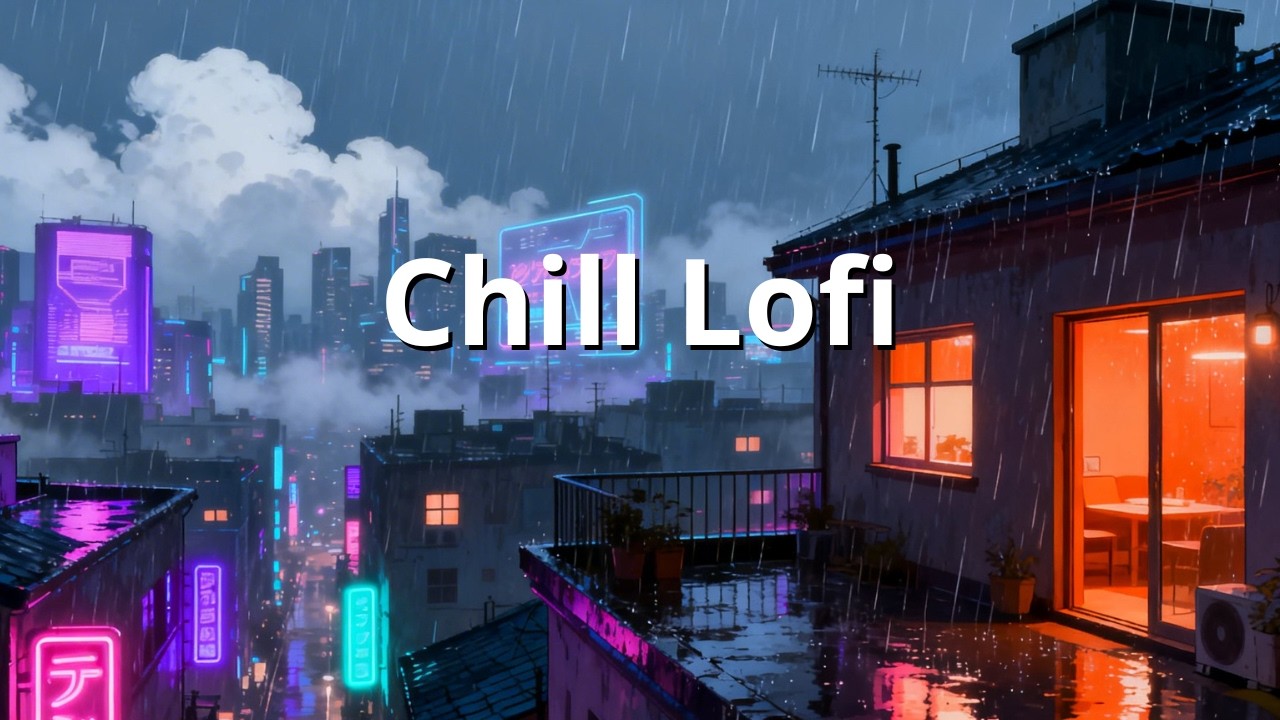 This Tokyo Rain Lofi Feels Unreal 🌙 | 東京の夜