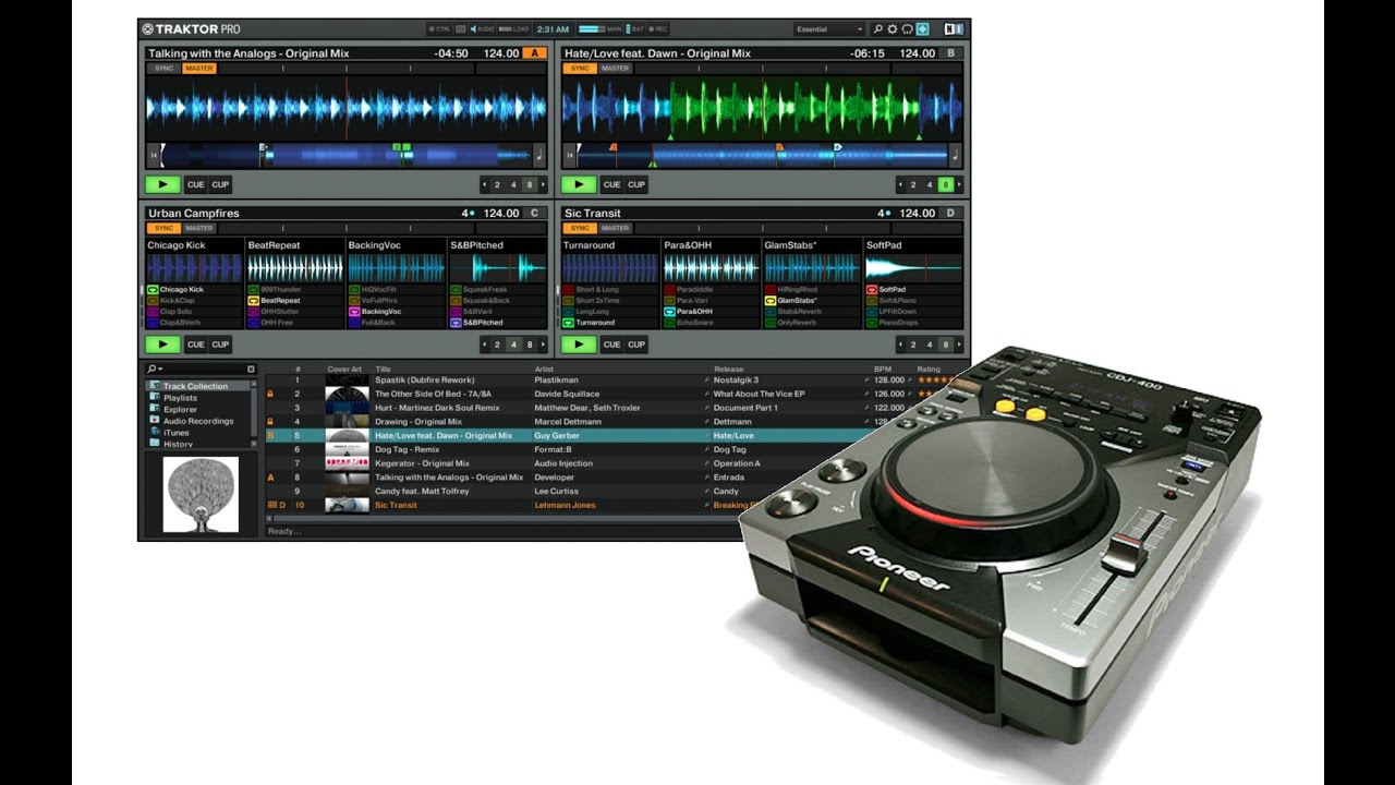 CDJ 400 Traktor Mapping Installation and Setup