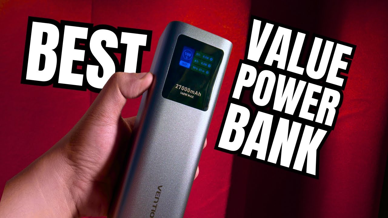 BEST Value Powerbank! | 27,000mah 140W Vention Powerbank