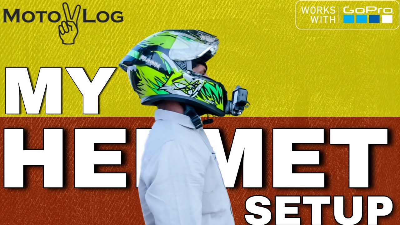 My Helmet Setup తెలుగులో ||  Motovolg setup 2023   #TalariBalakrishna  #motovlog #yuvakulu
