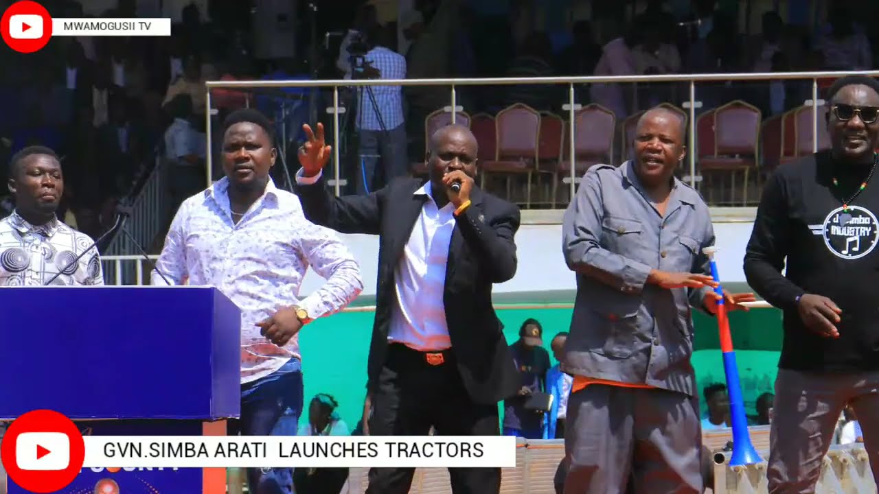OPENING OF THE KISII COUNTY MECHANICAL COMPLEX AT GUSII STADIUM.