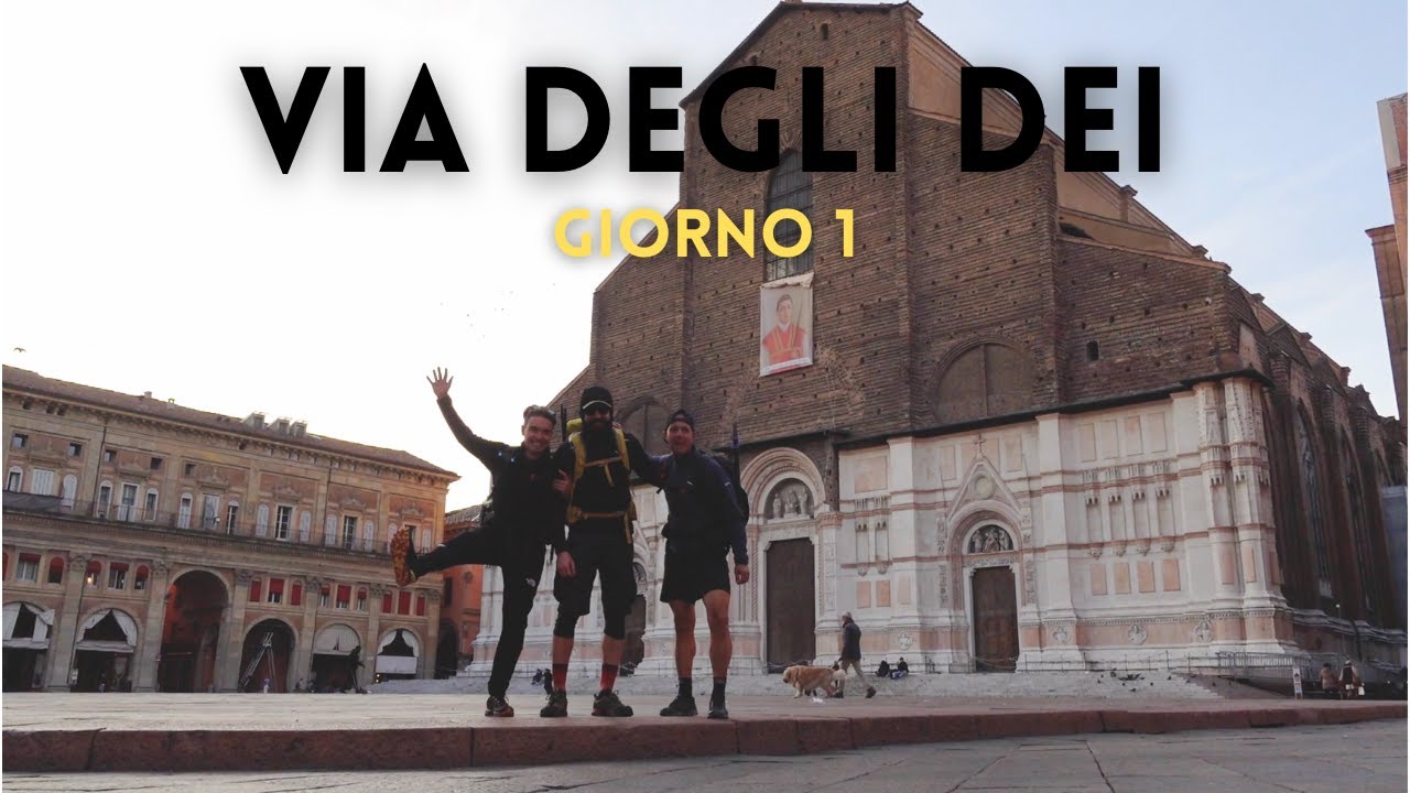 VIA DEGLI DEI &bull; Giorno 1 &bull; da Bologna a Monte del Frate