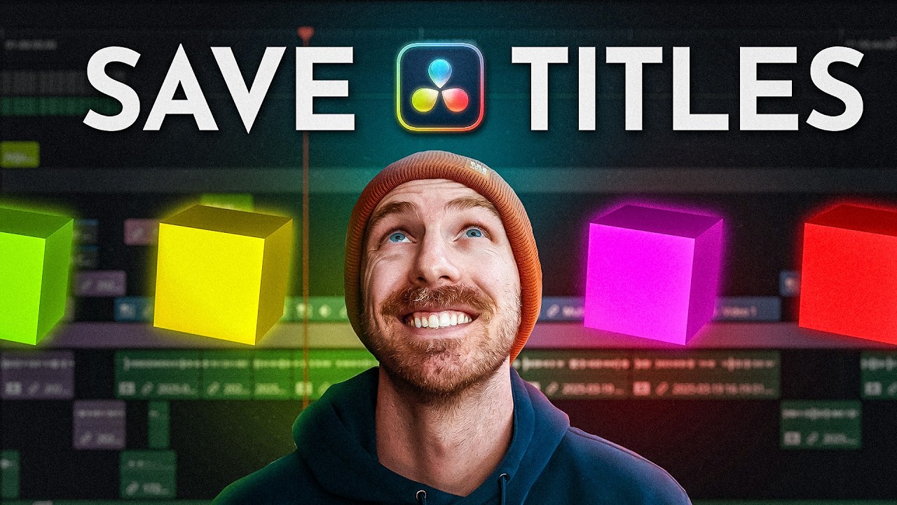 How to Save Custom Text Animations in DaVinci Resolve