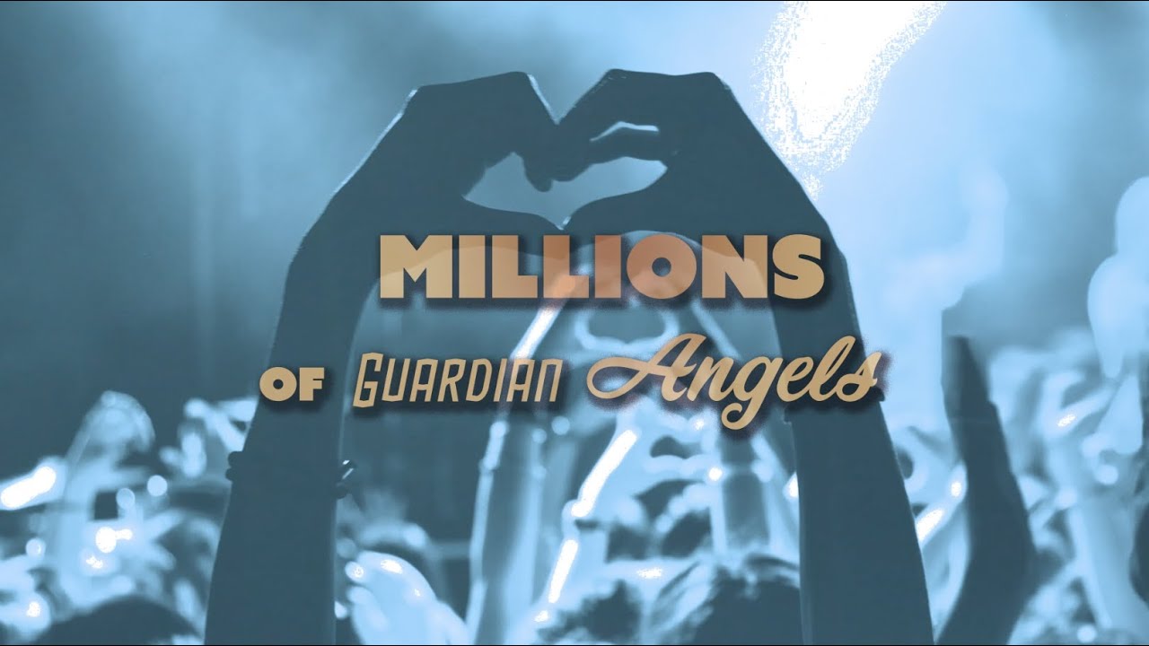 MILLIONS OF GUARDIAN ANGELS (Original Video Mix) Inspirational Song w/Lyrics by The PJ Grand Band