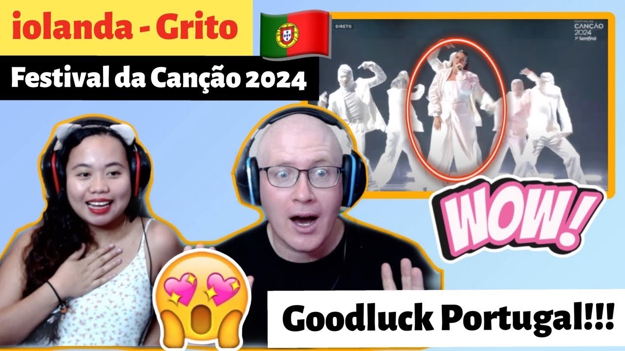 iolanda – Grito | Final | Festival da Canção 2024 | PORTUGAL Eurovision 2024 REACTION!🇵🇹