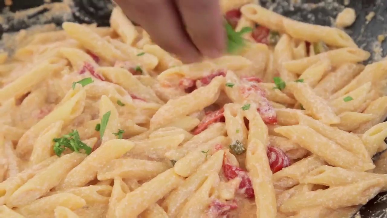 Penne with Tomatoes and Ricotta | David Rocco's Recipes