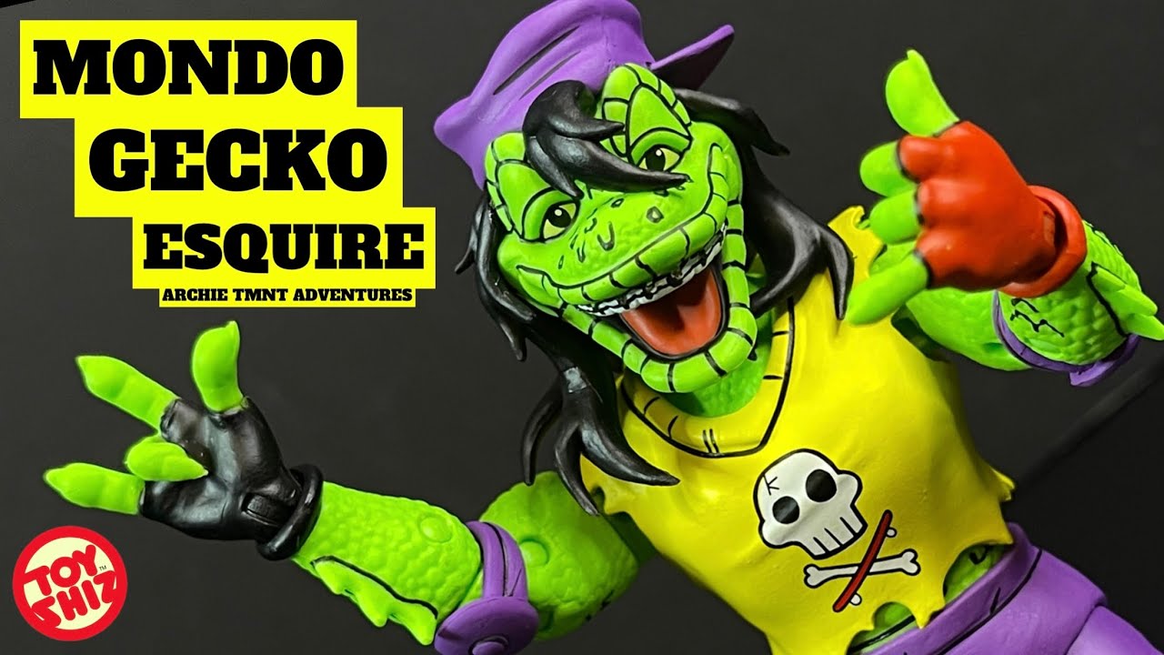 2024 MONDO GECKO…ESQUIRE | Archie TMNT Adventures | NECA Toys