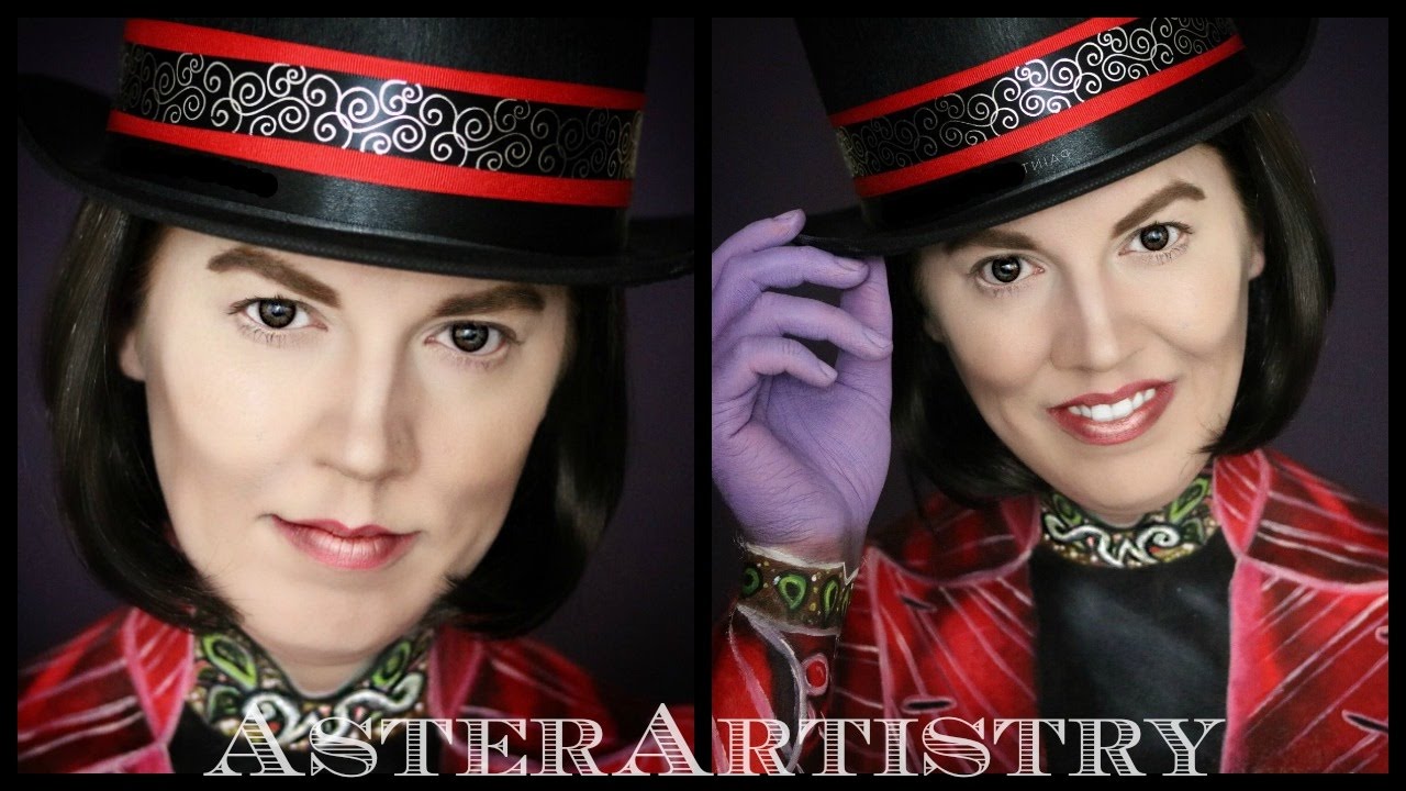 Willy Wonka Makeup Transformation!!!