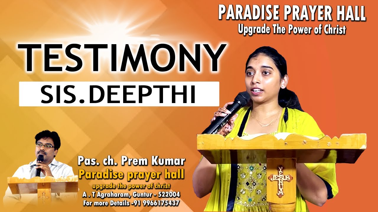 Sis Deepthi Testimony