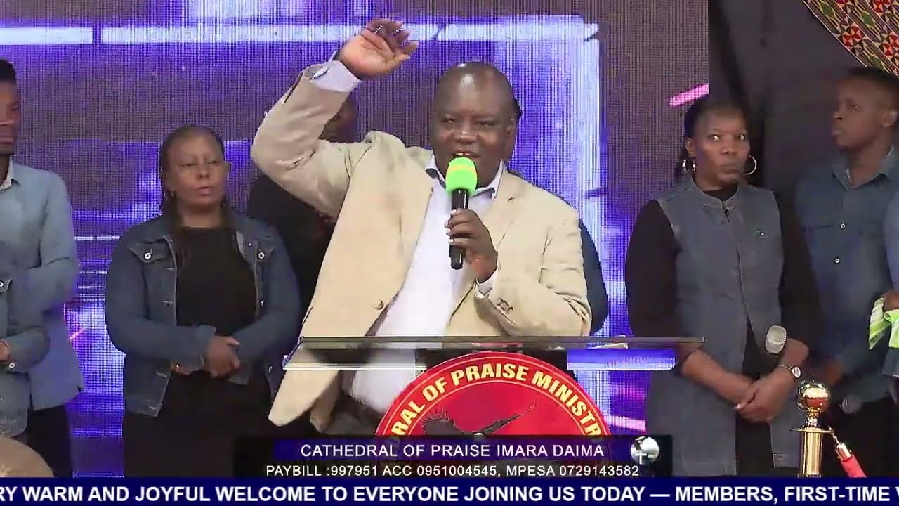 SUNDAY SERVICE CATHEDRAL OF PRAISE LIVE STREAM. 25/01/2025. PART 1 SERVICE