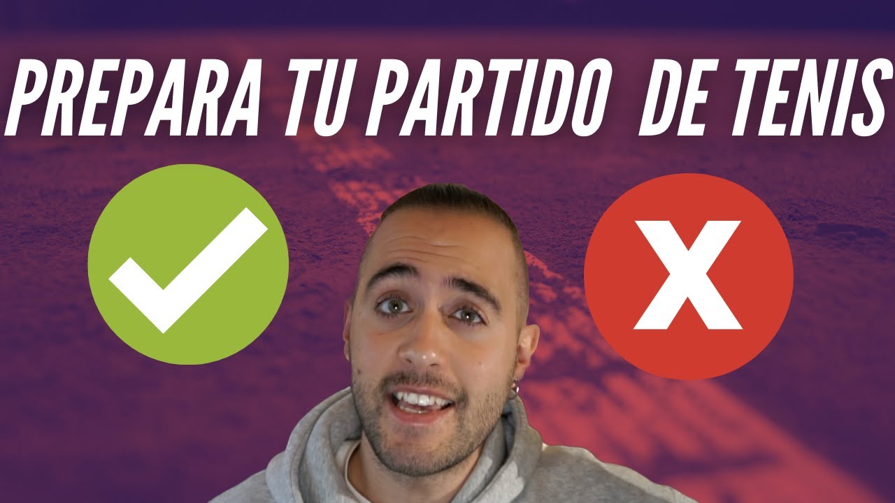 PSICOLOGÍA para tu PARTIDO de TENIS | FORTALEZA MENTAL para COMPETICIÓN