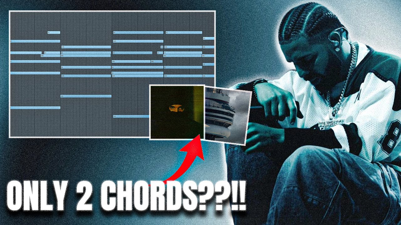How DRAKE Gets That Late Night Feel From Scratch (2 Chords Only)
