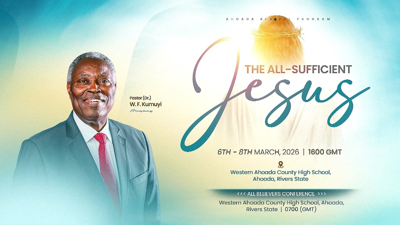 The All-Sufficient Jesus - TWI || Day 2