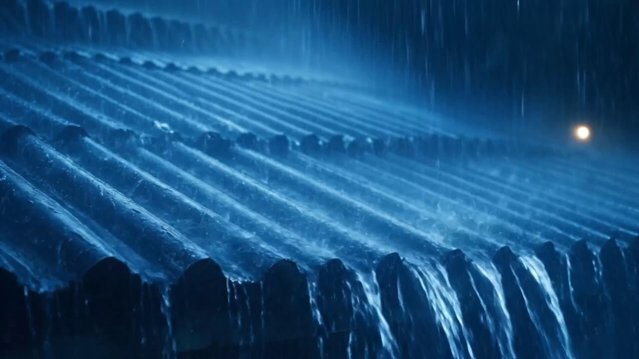 Forest Rain Sounds from Inside a Cozy Shelter