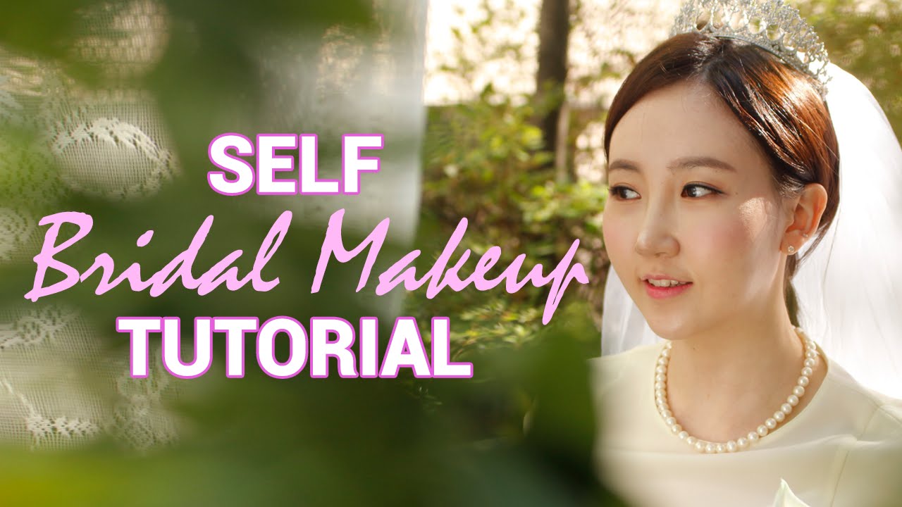 Korean Wedding Makeup | Self Bridal Makeup Tutorial | Wishtrend