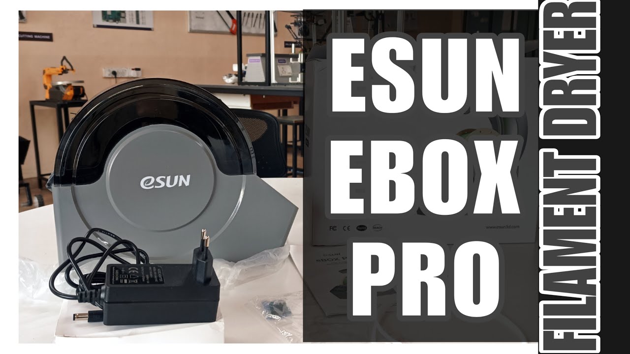 How to use Filament Dryer | Esun Ebox Pro | PrintSmith 🏷