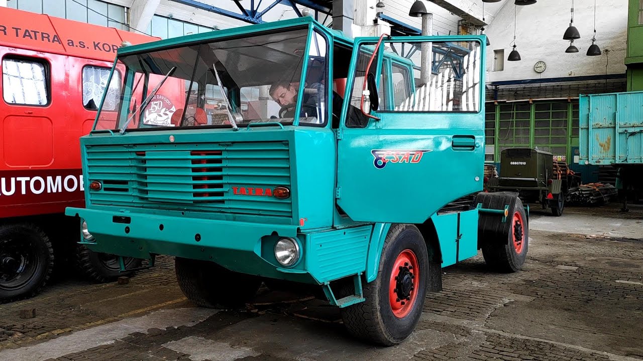 Tatra 813 NT 4x4 - přesun v muzeu Kopřivnice