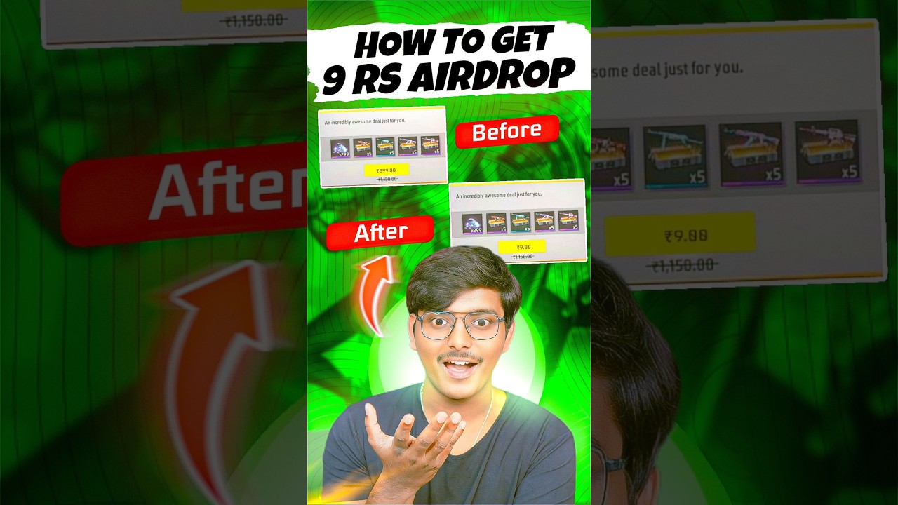 Get 9 Rs Airdrop By This Trick🤩 #shorts