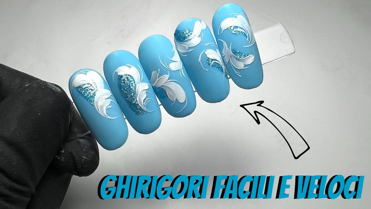 🖌️ GHIRIGORI SUPER VELOCI E FACILI| NAIL ART SALVATEMPO|Makolina95|