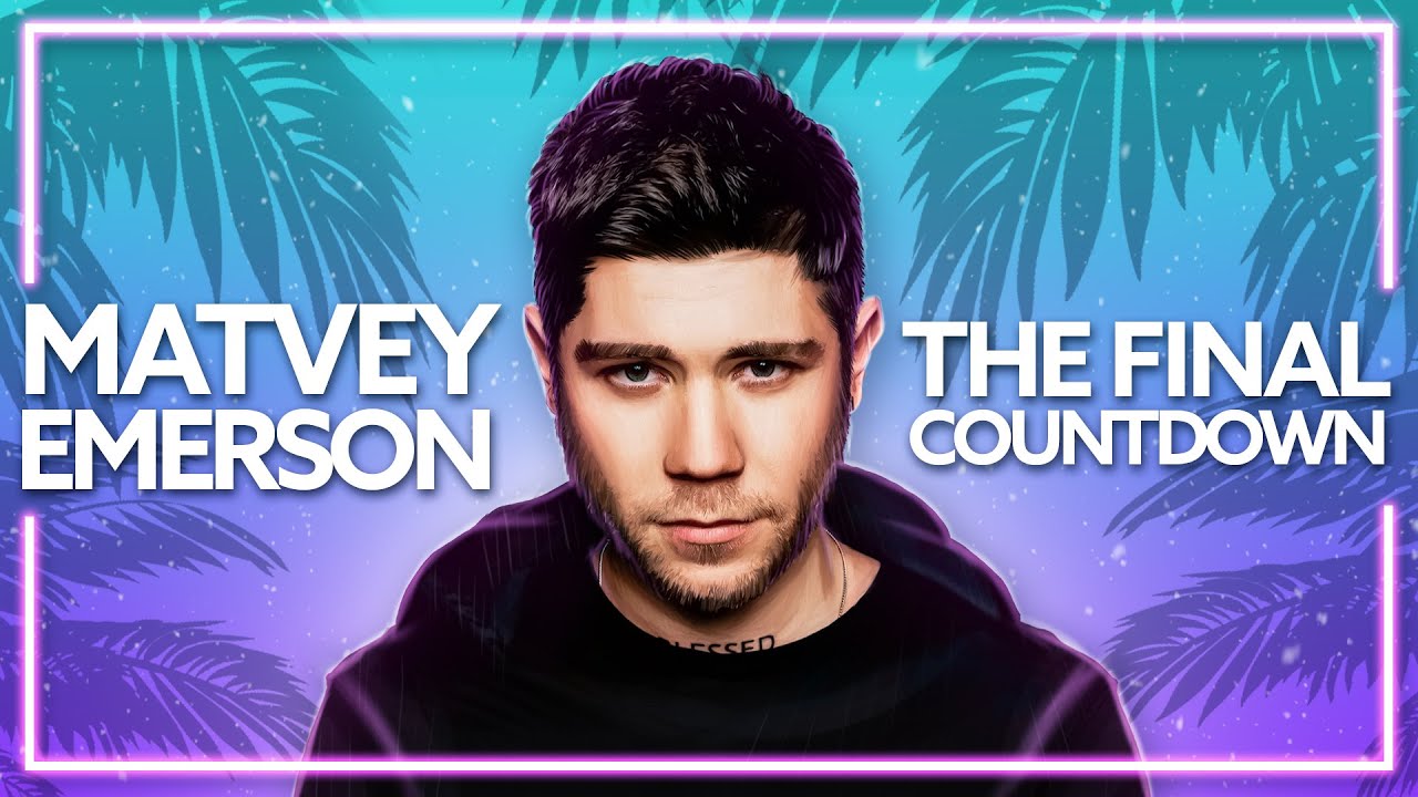 Europe - The Final Countdown (Matvey Emerson & Della Remix) [Lyric Video]