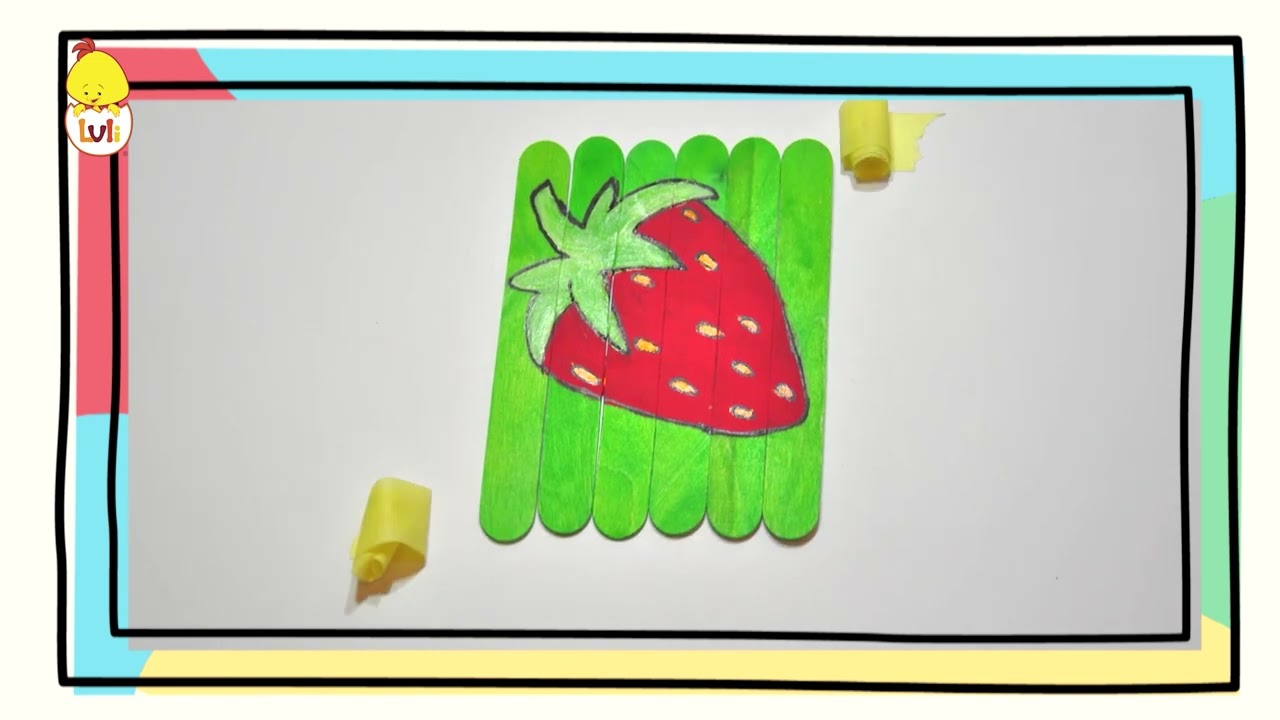Wooden Puzzle | DIY Crafts for Kids ✂️ | Easy Art Projects & Hands-On Learning Fun