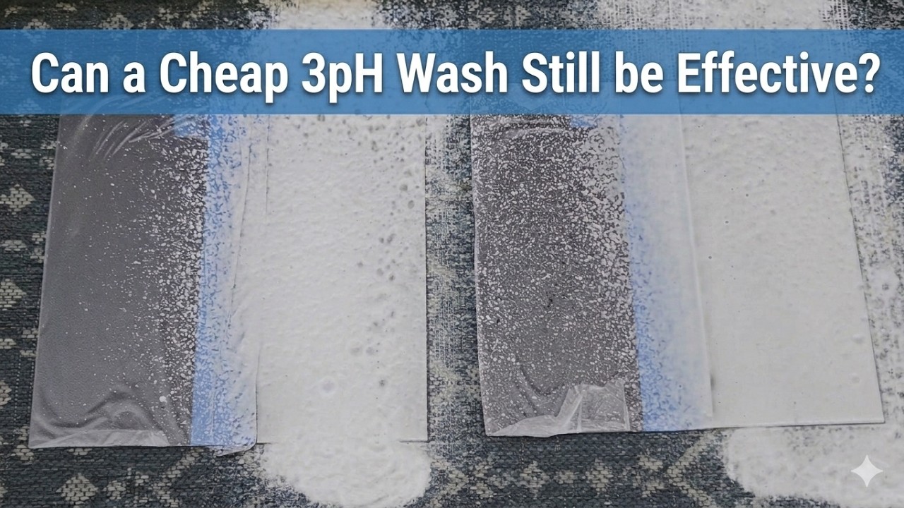 How to do a 3pH Wash for only $1.33!