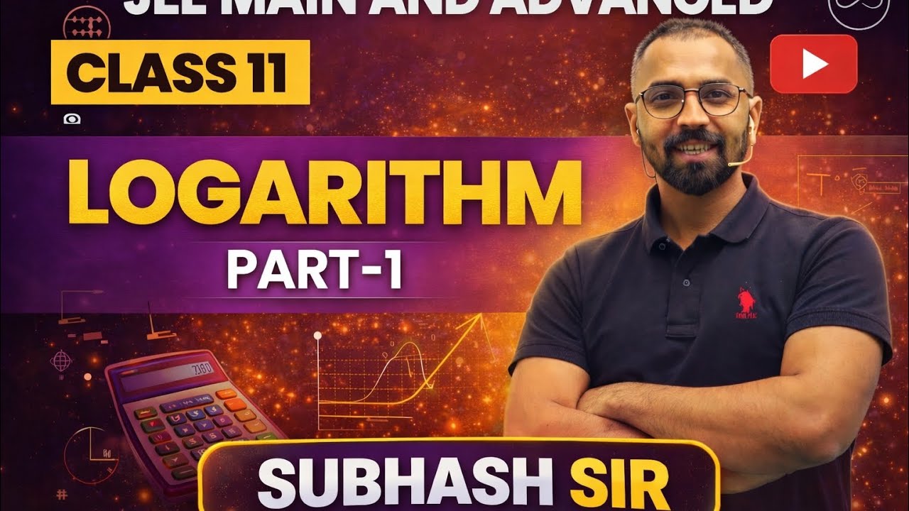 Part-1:-- Logarithm |How to find Logarithm |Class 11 and 12 | JEE mains and advance 