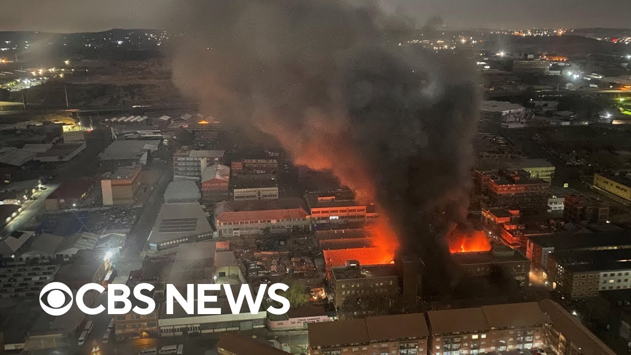 Johannesburg fire kills at least 73 people, many of them homeless, South African officials say