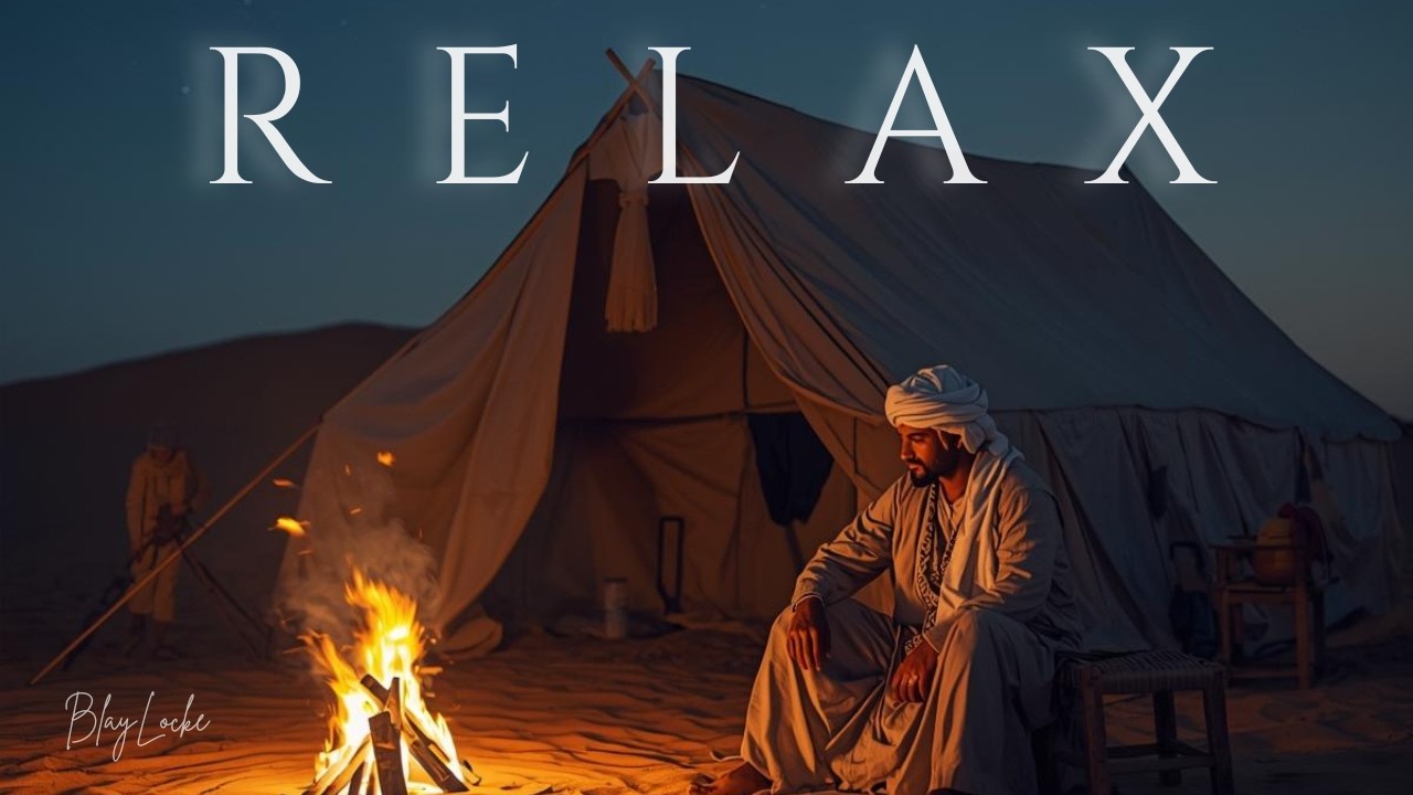 Desert Duduk Sleep Music 2 Hours | Bedouin Night Campfire (Deep Relax, No Drums)