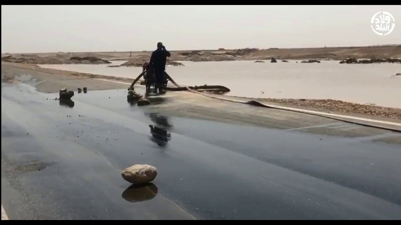 النجعاوية | السيول تضرب 