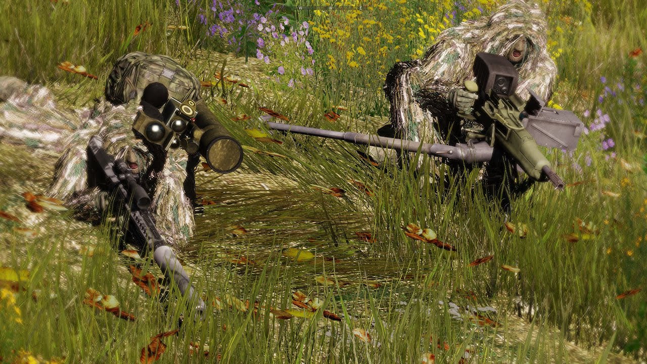 Sniper Team wipe out Russian Road Block Personal | ARMA 3 | MILSIM