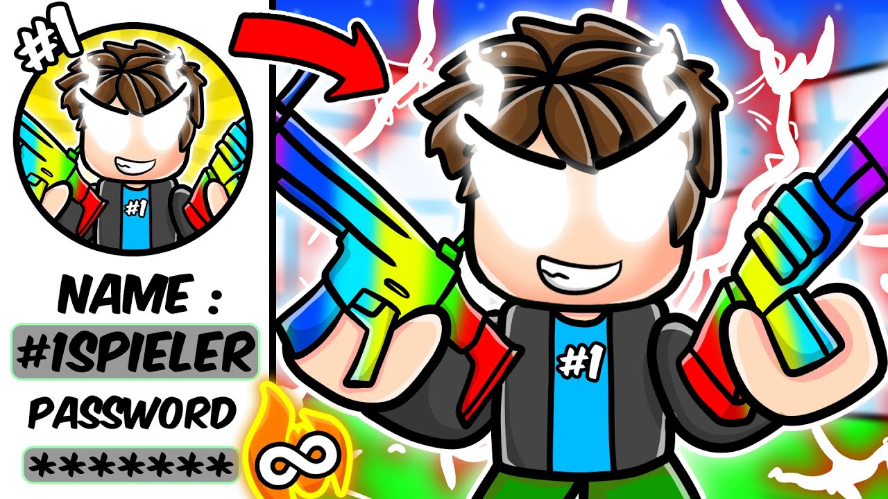 Ich HACKE mich in BESTEN SPIELER ACCOUNT in Roblox Rivals! (TROLLE CENTEX)