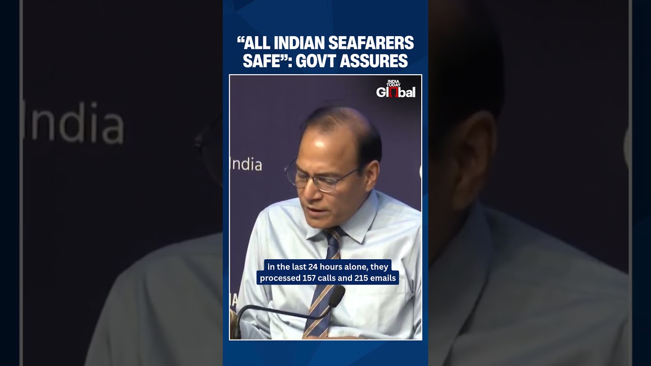Indian Seafarers Safe in Gulf, Ports Operating Normally | Govt Update | #breakingnews