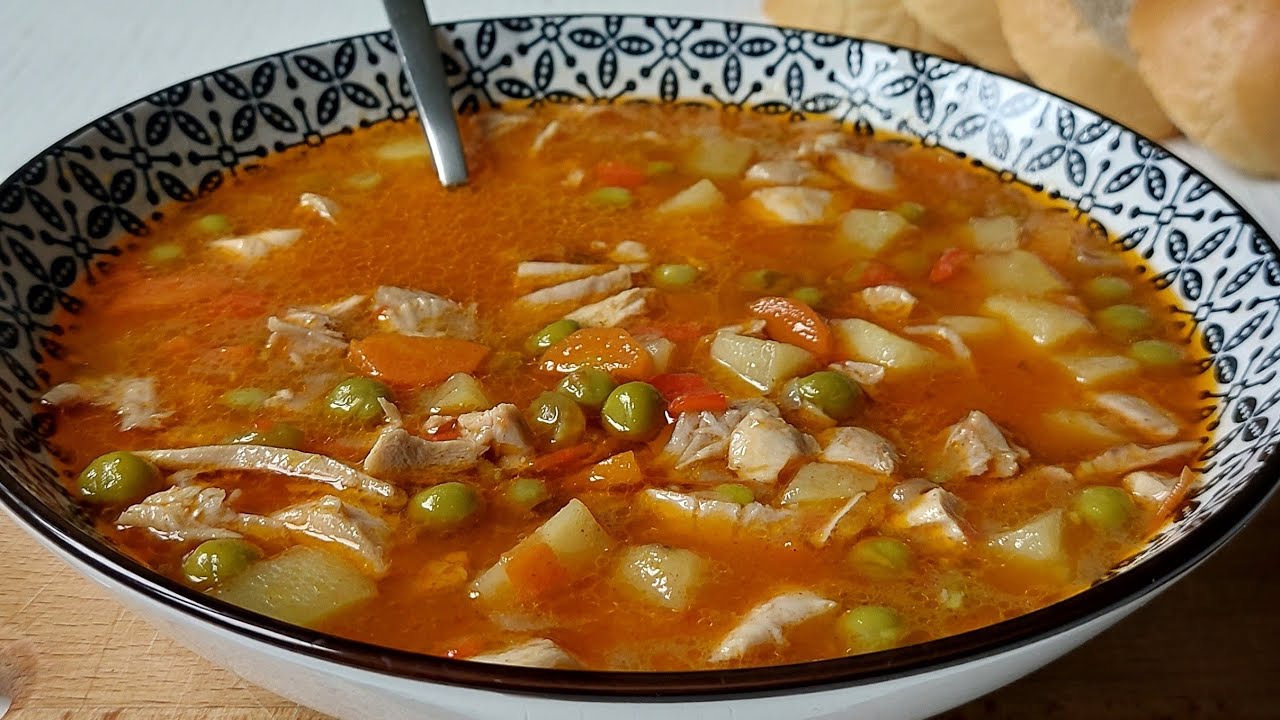 Čorbast grašak sa mesom - ukusan ručak za celu porodicu