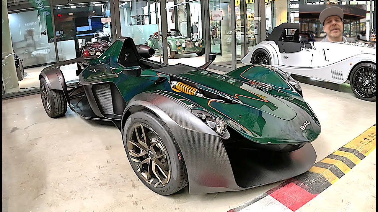 BAC Mono R Briggs Automotive Company  Roadster super hyper sport car walkaround and interior K1345