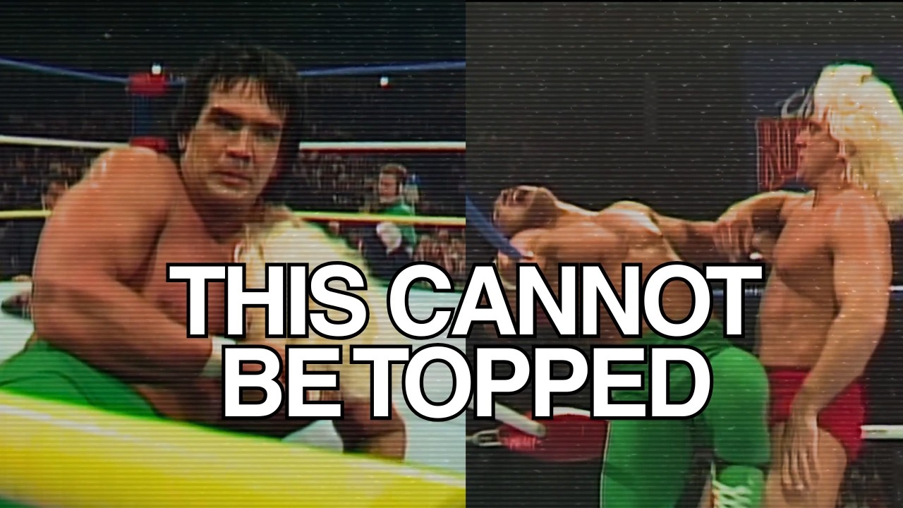 This Match Is Why Wrestling Used to Feel Real