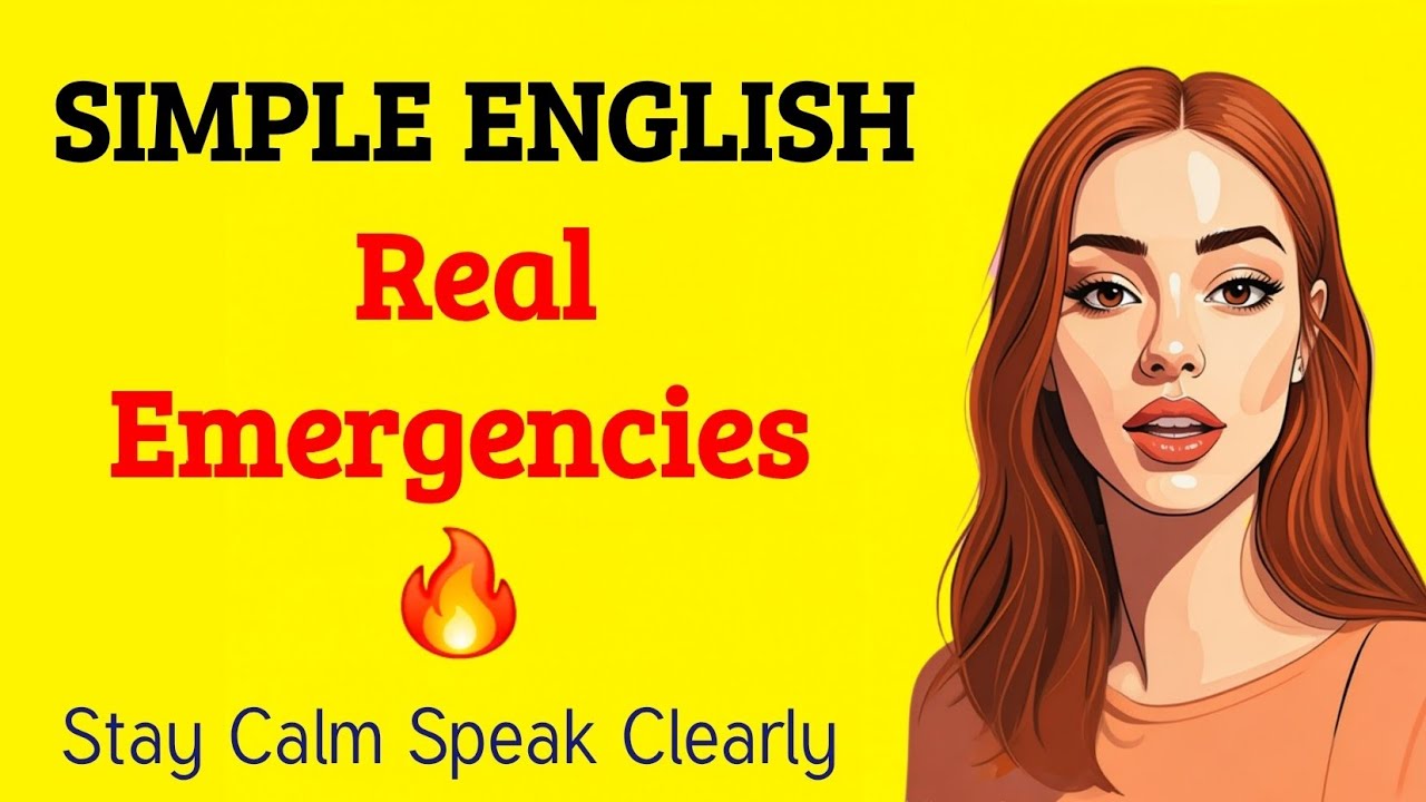 “This Simple English Lesson Might Save You in an Emergency 🚨🗣️”