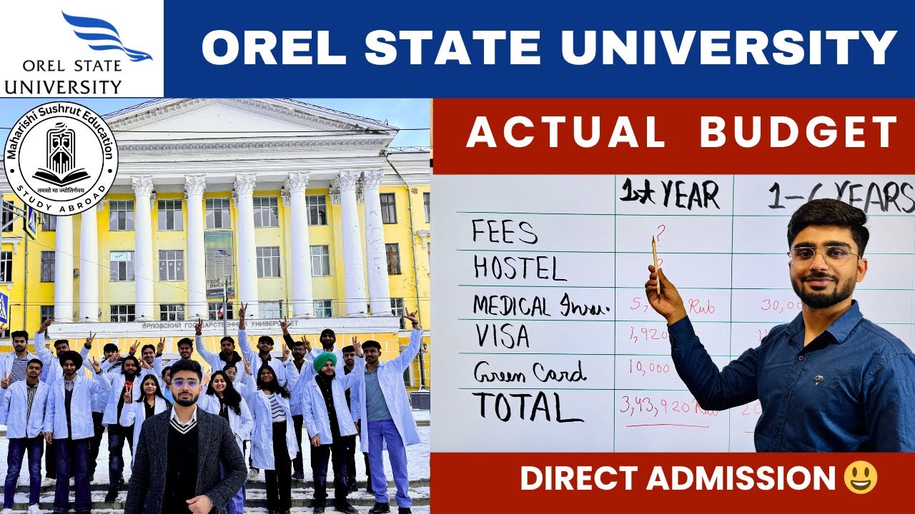 Orel State Medical University Russia🇷🇺 | Total Budget😯 | Pros & Cons 😱|Teenu Dahiya (+919138103465)