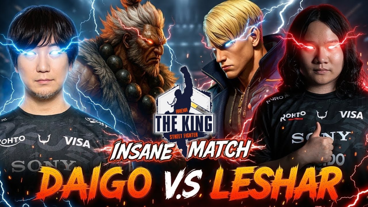 🔥 SF6 ▰ DAIGO (Akuma) vs LESHAR (Ed) ▰  Street Fighter 6 🔥