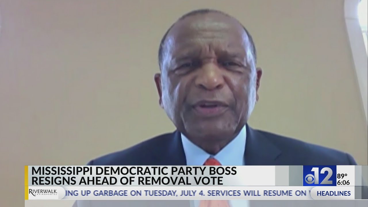 Mississippi Democratic Party boss resigns ahead of removal vote