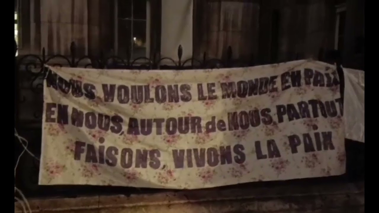 Soyons nombreux avec une bougie, pour la PAIX,devant l'hôtel de ville, vendredi 20 mars 2026 à 20h.