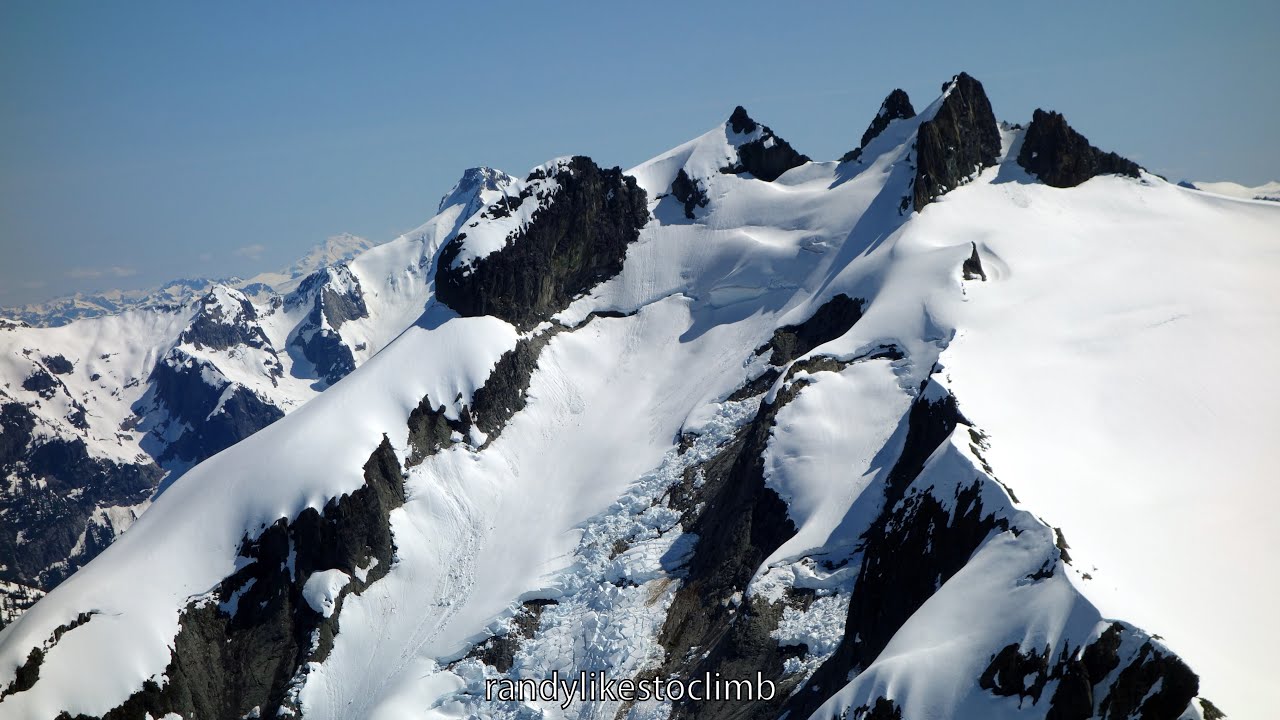 Climbing Icy Peak and Ruth Mountain
