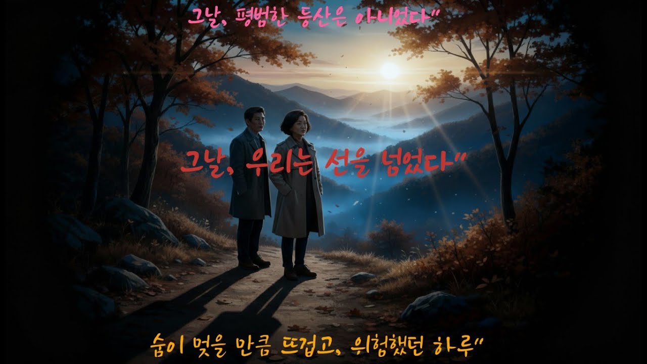 🧨&ldquo;남편이 모르는 &lsquo;그 산길&rsquo;의 비밀&rdquo; #등산불륜 #비밀의산행 #금지된사랑 #현실드라마 #감정썰 #리얼스토리  #불륜썰 #부부이야기 #여자의고백 #위험한관계 #등산썰 #심리드라마