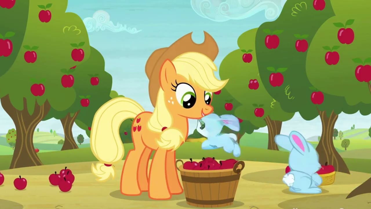 Applejack en la Granja 🍎 | Canción Infantil de Manzanas y Diversión